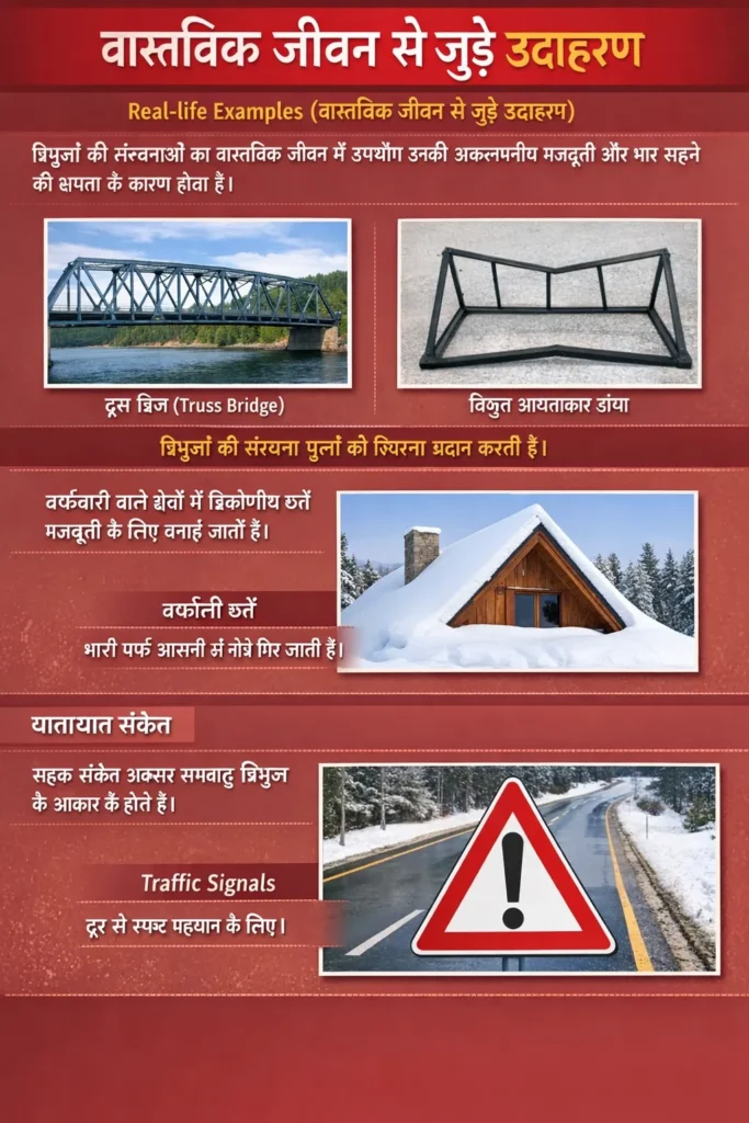 Class 10 Maths Chapter 6 Triangles in Hindi | NCERT Solutions, Theorems, Examples & MCQs Real-life Examples (वास्तविक जीवन से जुड़े उदाहरण)