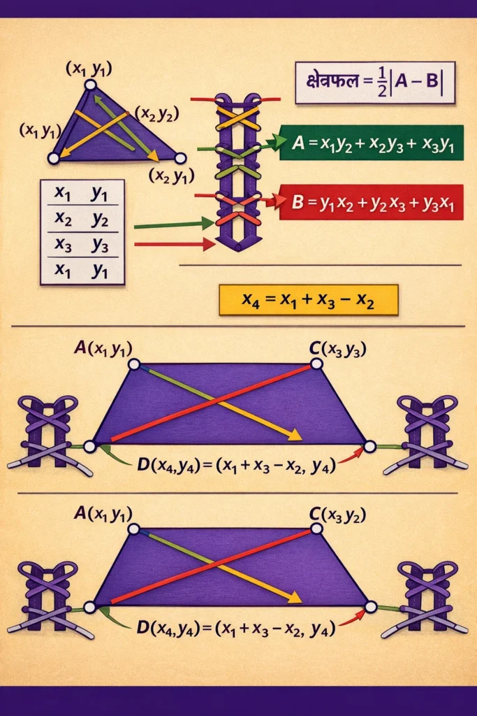 1.Shoelace Formula / Staircase Method