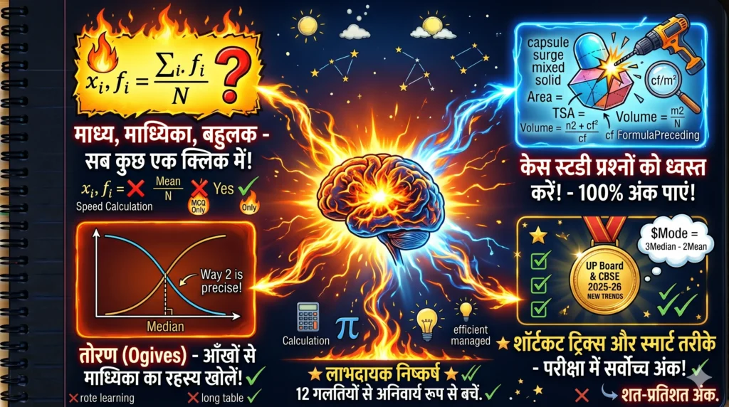 सांख्यिकी कक्षा 10 (Statistics) सम्पूर्ण गाइड