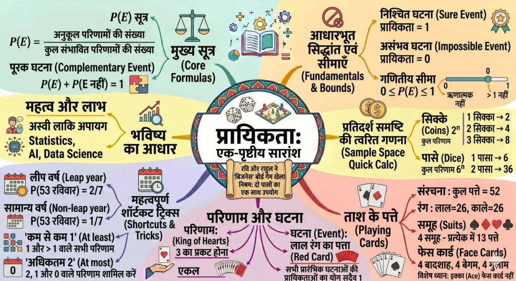 1-Page Revision Notes (एक-पृष्ठीय सारांश)