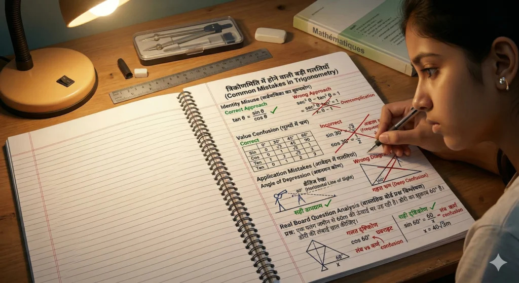Trigonometry में Students की Mistakes