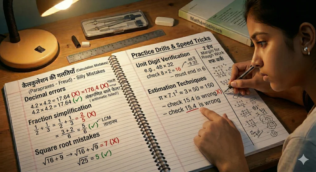 Calculation Mistakes (Most Ignored लेकिन सबसे बड़ी)