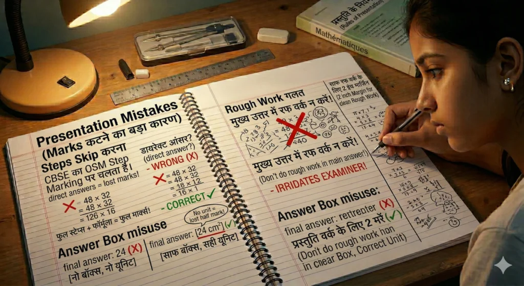 Presentation Mistakes (Marks कटने का बड़ा कारण)
