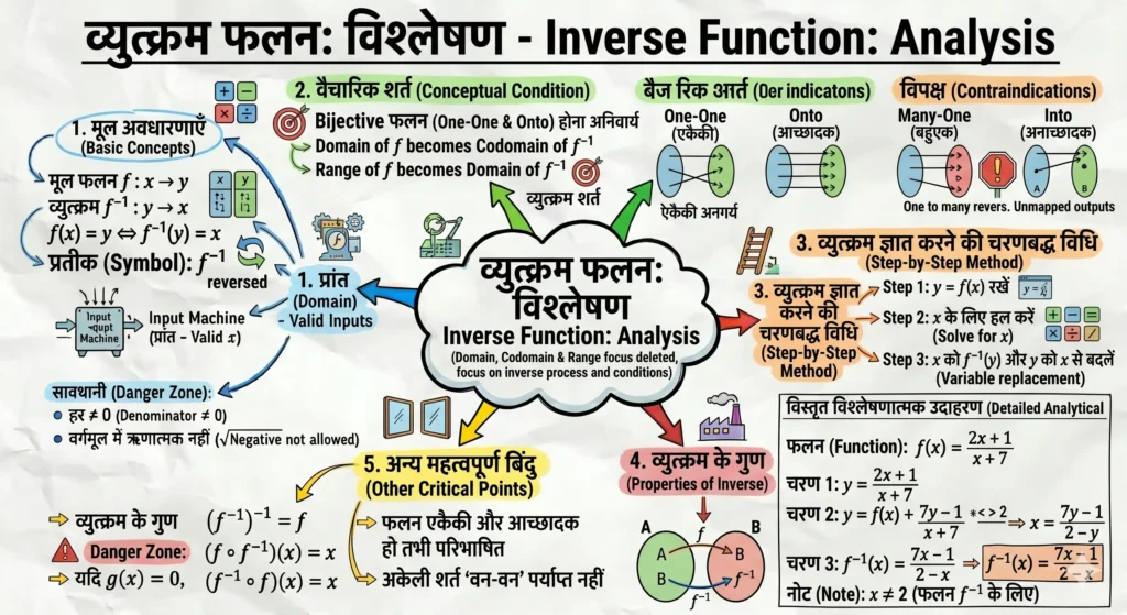 Inverse Function (व्युत्क्रम फलन)