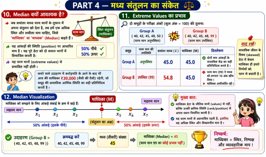 PART 4 — मध्य संतुलन का संकेत mind map 