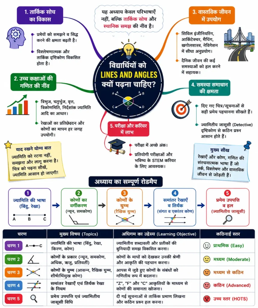 विद्यार्थियों को Lines and Angles क्यों पढ़ना चाहिए?