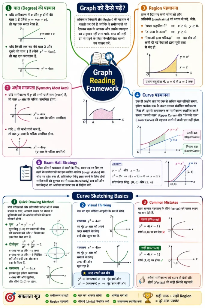 समाकलनों के अनुप्रयोग का Graph Reading Framework