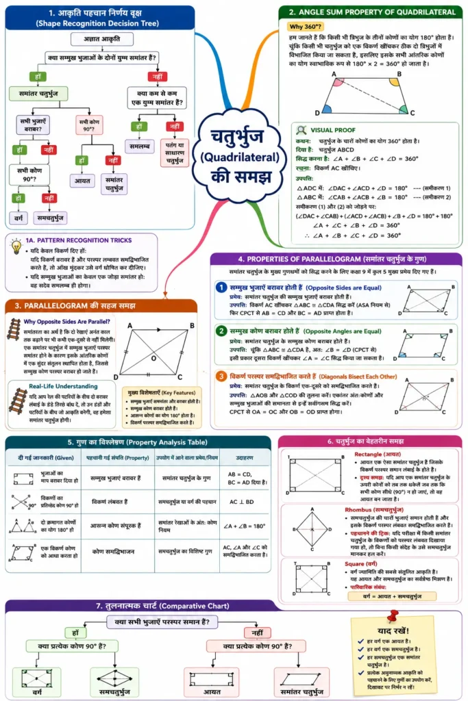 आकर के पहचान करने की समझ। 