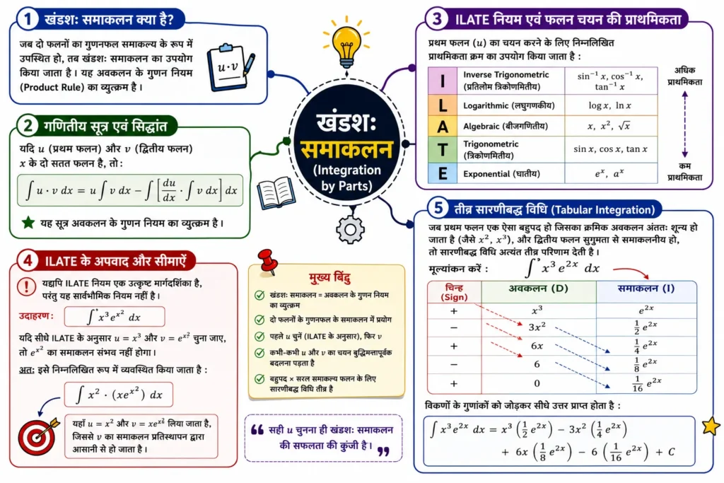 खंडशः समाकलन (Integration by Parts)