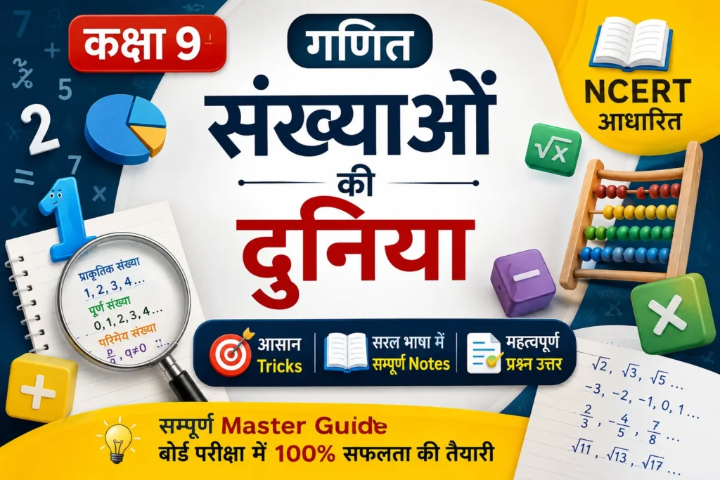संख्याओं की दुनिया Mind Map