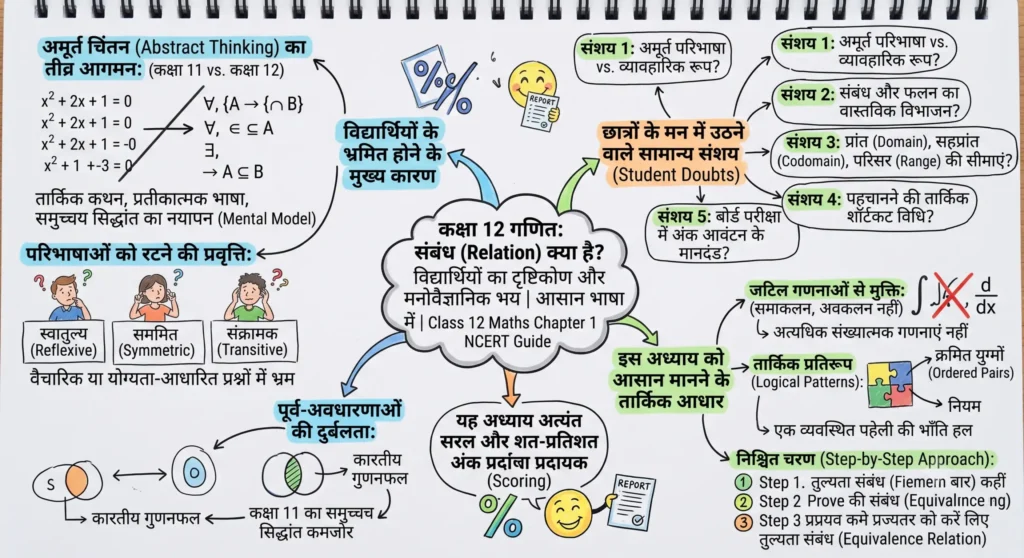 "संबंध(Relation) क्या है?" के प्रति विद्यार्थियों का दृष्टिकोण और मनोवैज्ञानिक भय।