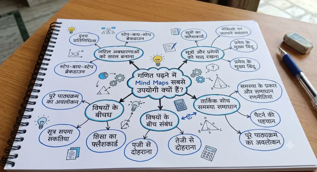 गणित पढ़ने में Mind Maps सबसे उपयोगी क्यों हैं?