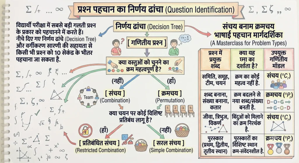 प्रश्न पहचान का निर्णय ढांचा (Question Identification)