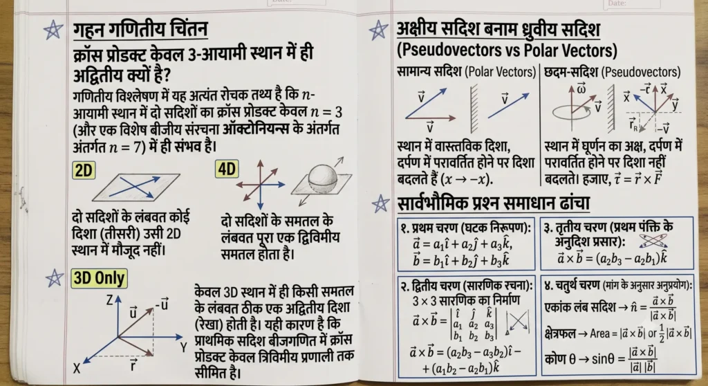गहन गणितीय चिंतन।