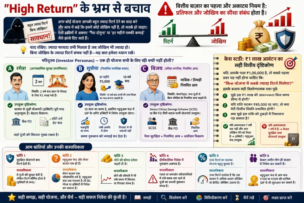 "High Return" के भ्रम से बचाव